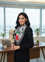 Load image into Gallery viewer, Kuwait Artful Scarf
