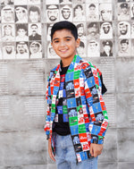 Load image into Gallery viewer, Kuwait Stamps Jacket  - Unisex
