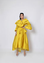 Load image into Gallery viewer, Yellow Diamon (Top &amp; Skirt)
