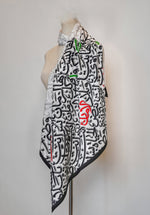 Load image into Gallery viewer, Calligraphy ND Scarf - Square
