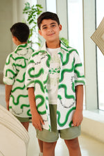Load image into Gallery viewer, Saudi Emerald Waves Shirt
