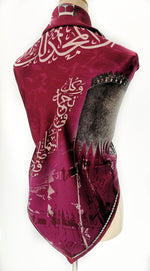 Load image into Gallery viewer, Qatar National Day Scarf - Square
