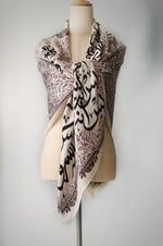 Load image into Gallery viewer, Kuwait Calligraphy Scarf - Square
