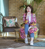 Load image into Gallery viewer, African Pattern - Long Cardigan
