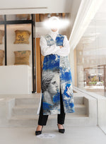 Load image into Gallery viewer, Blue Greek Cardigan
