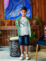 Load image into Gallery viewer, Saudi Monogram Jacket - Unisex
