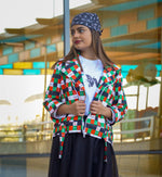 Load image into Gallery viewer, Biker Jacket - Unisex العيد الوطني
