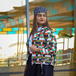 Load image into Gallery viewer, Biker Jacket - Unisex العيد الوطني
