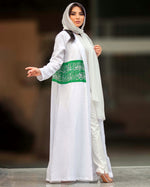 Load image into Gallery viewer, White Jacquard Jacket - KSA Day

