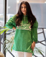 Load image into Gallery viewer, Saudi Monogram Jacket - Girls/Women
