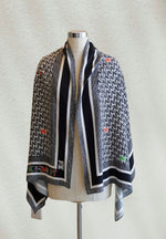 Load image into Gallery viewer, Kuwait Monogram Scarf
