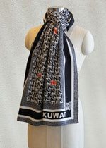 Load image into Gallery viewer, Kuwait Monogram Scarf
