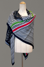 Load image into Gallery viewer, Kuwait Scarf - سكارف العيد الوطني

