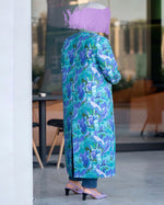 Load image into Gallery viewer, Blue Floral Jacket
