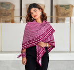 Load image into Gallery viewer, Qatar Monogram Scarf
