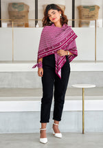 Load image into Gallery viewer, Qatar Monogram Scarf
